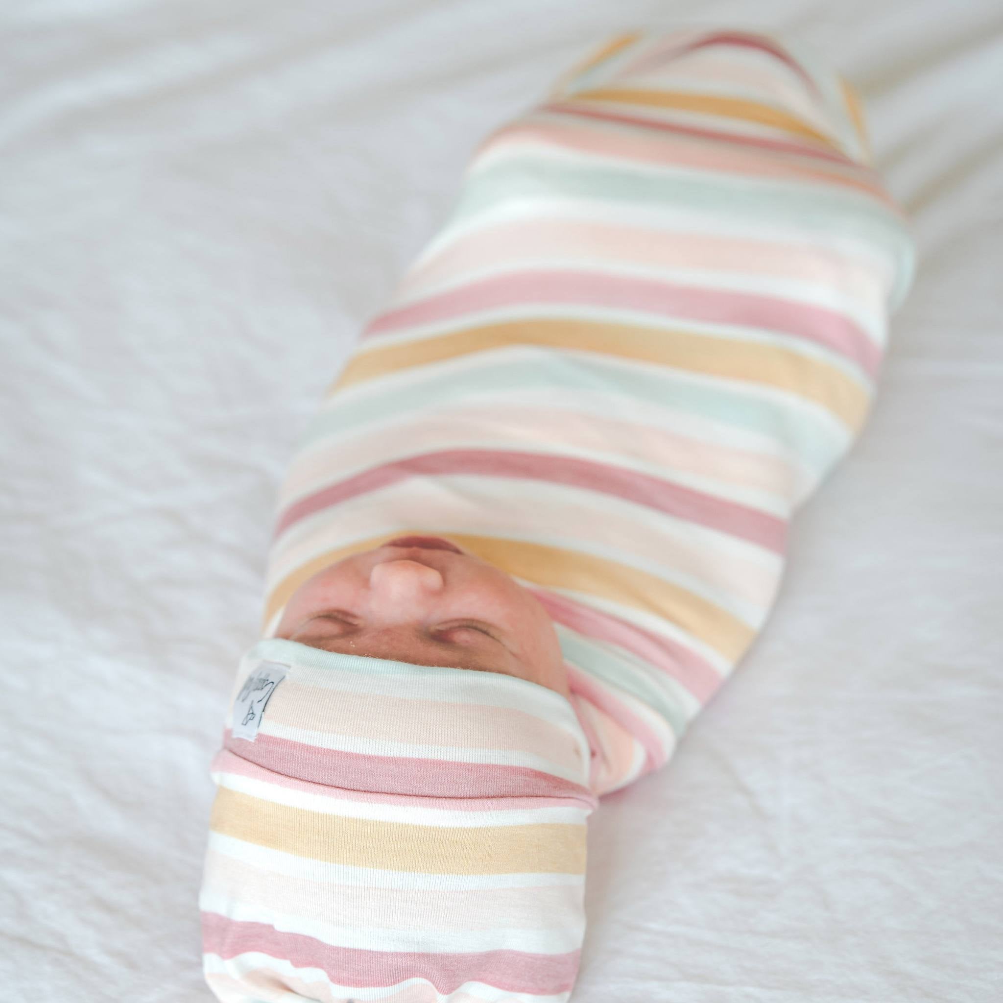 Knit Swaddle Blanket - Belle