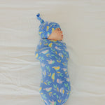 Knit Swaddle Blanket - Birdie