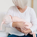 Knit Swaddle Blanket - Blush