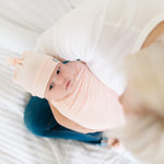 Knit Swaddle Blanket - Blush