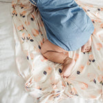 Knit Swaddle Blanket - Caroline