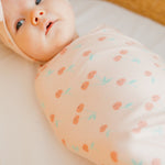 Knit Swaddle Blanket - Cheery