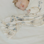 Knit Swaddle Blanket - Cody
