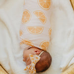 Knit Swaddle Blanket - Cutie