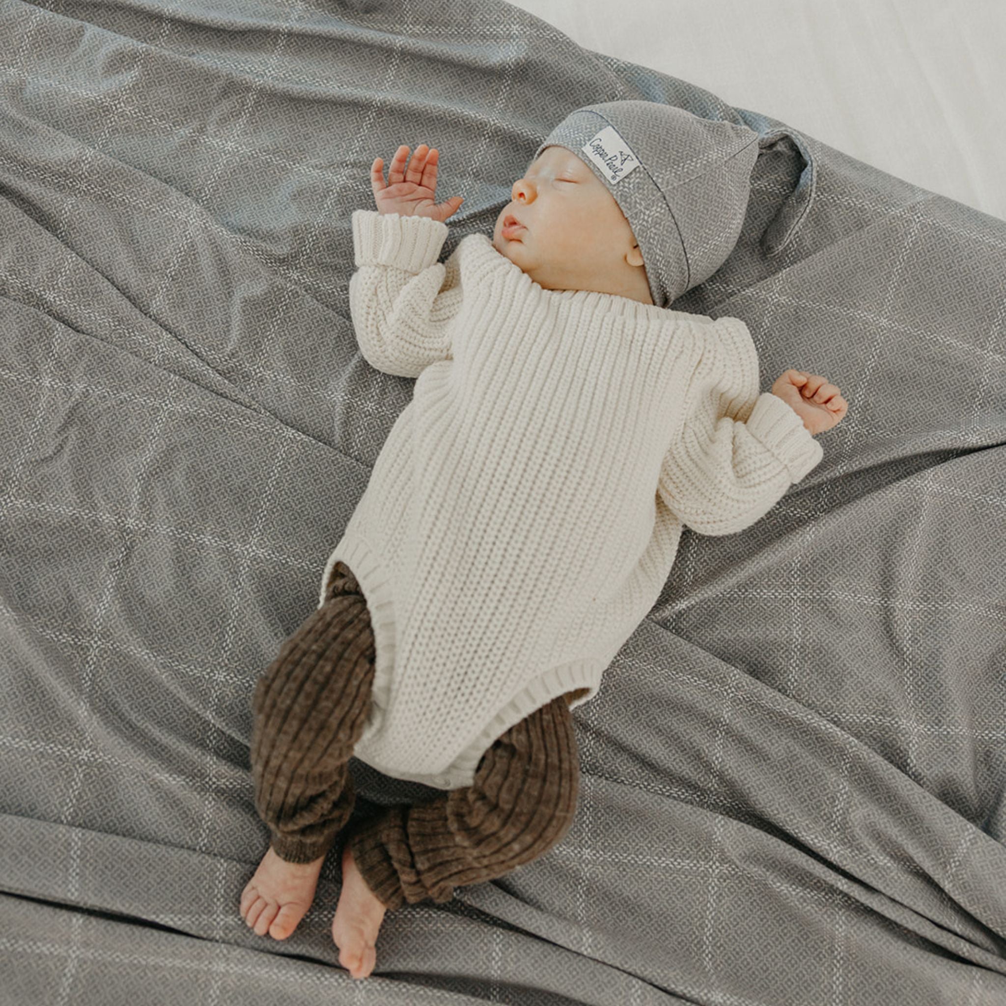 Knit Swaddle Blanket - Dakota