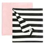 Knit Swaddle Blanket - Darling Set of 2