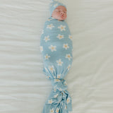 Knit Swaddle Blanket - Della