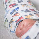 Knit Swaddle Blanket - Diesel