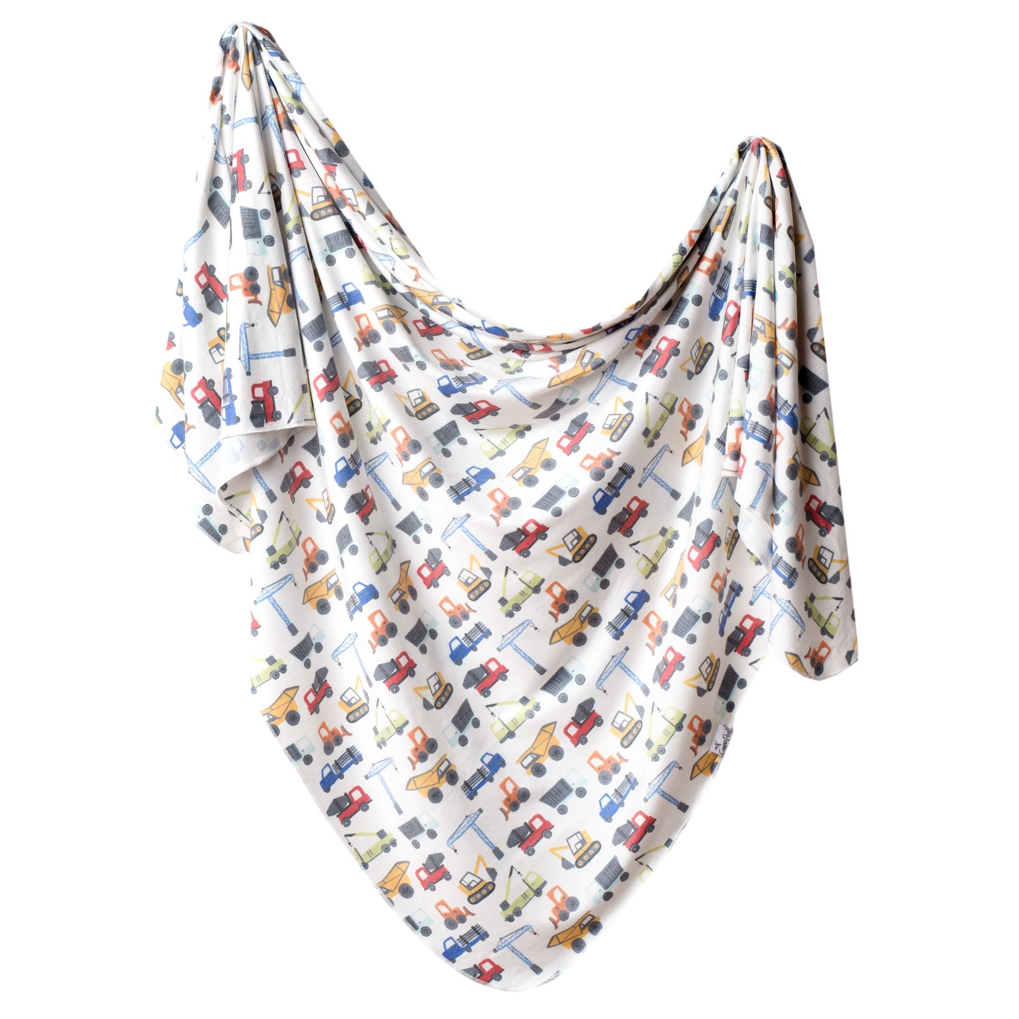 Knit Swaddle Blanket - Diesel