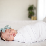 Knit Swaddle Blanket - Dove