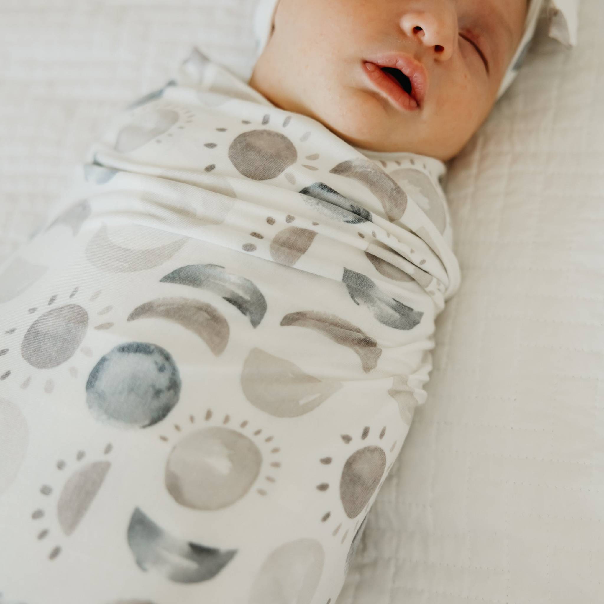 Knit Swaddle Blanket - Eclipse