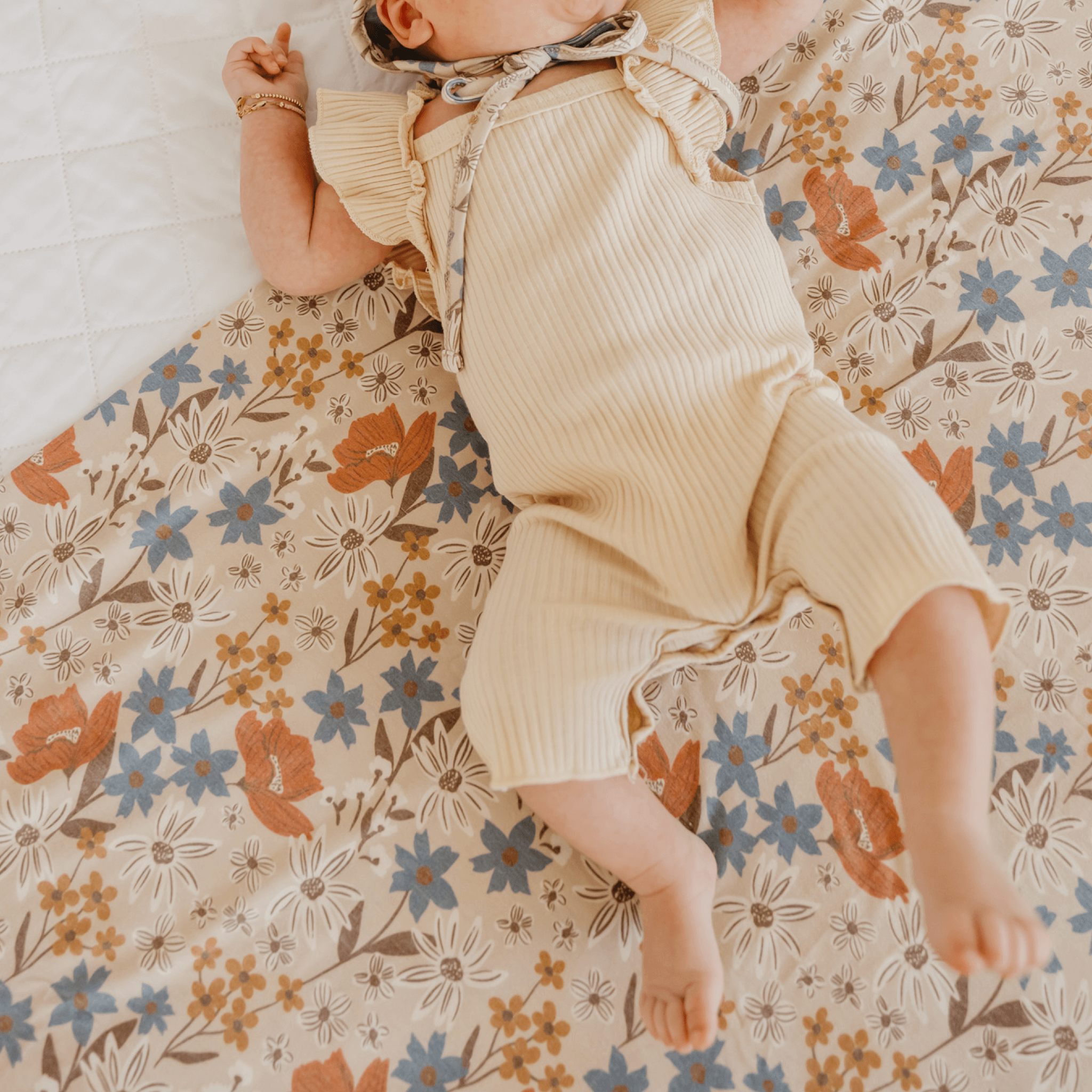 Knit Swaddle Blanket - Eden
