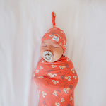 Knit Swaddle Blanket - Elmo