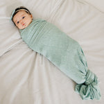 Knit Swaddle Blanket - Emerson