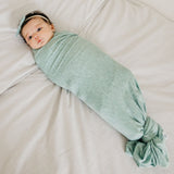 Knit Swaddle Blanket - Emerson