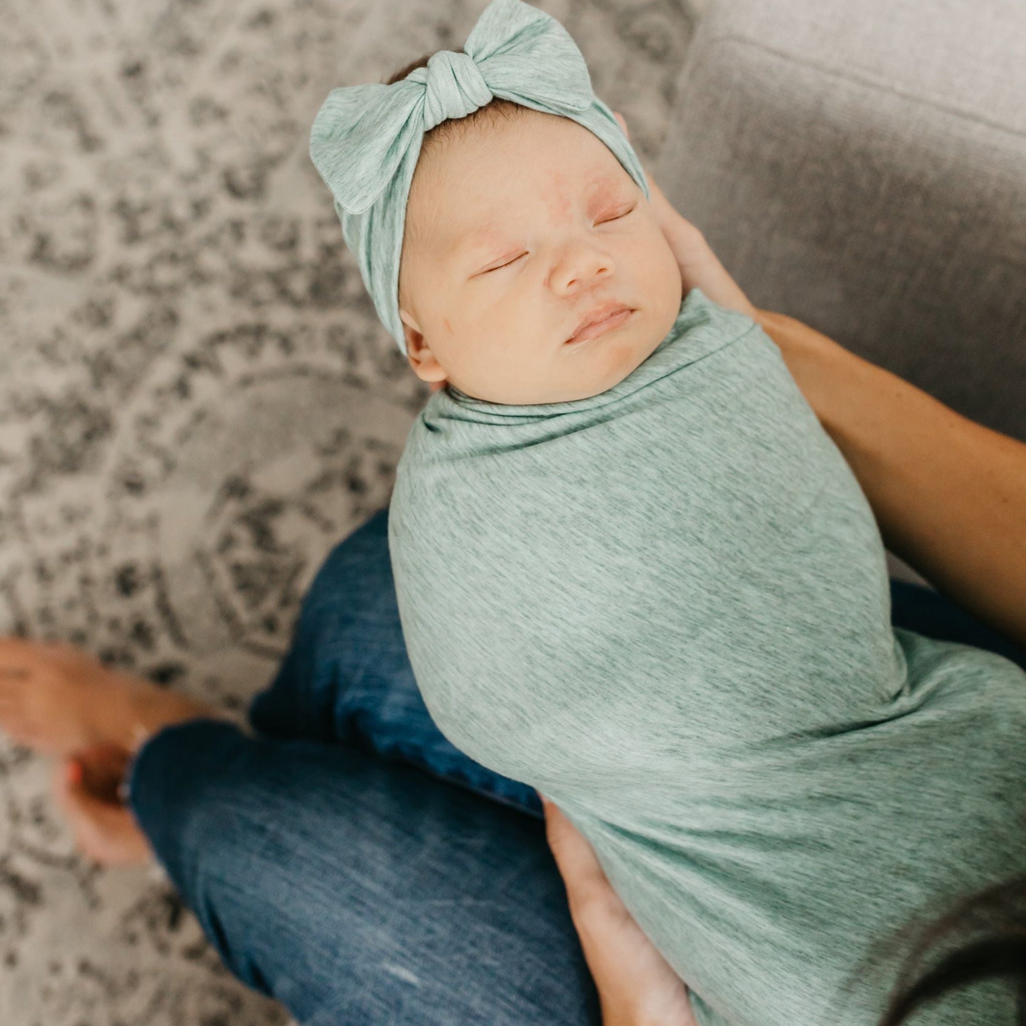 Knit Swaddle Blanket - Emerson
