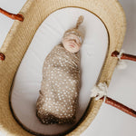 Knit Swaddle Blanket - Fawn