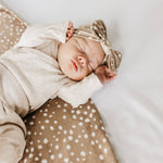 Knit Swaddle Blanket - Fawn