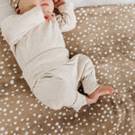 Knit Swaddle Blanket - Fawn