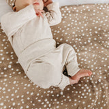 Knit Swaddle Blanket - Fawn