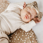 Knit Swaddle Blanket - Fawn