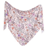 Knit Swaddle Blanket - Flora