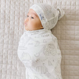 Knit Swaddle Blanket - Gage