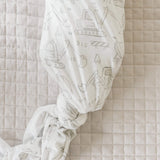 Knit Swaddle Blanket - Gage