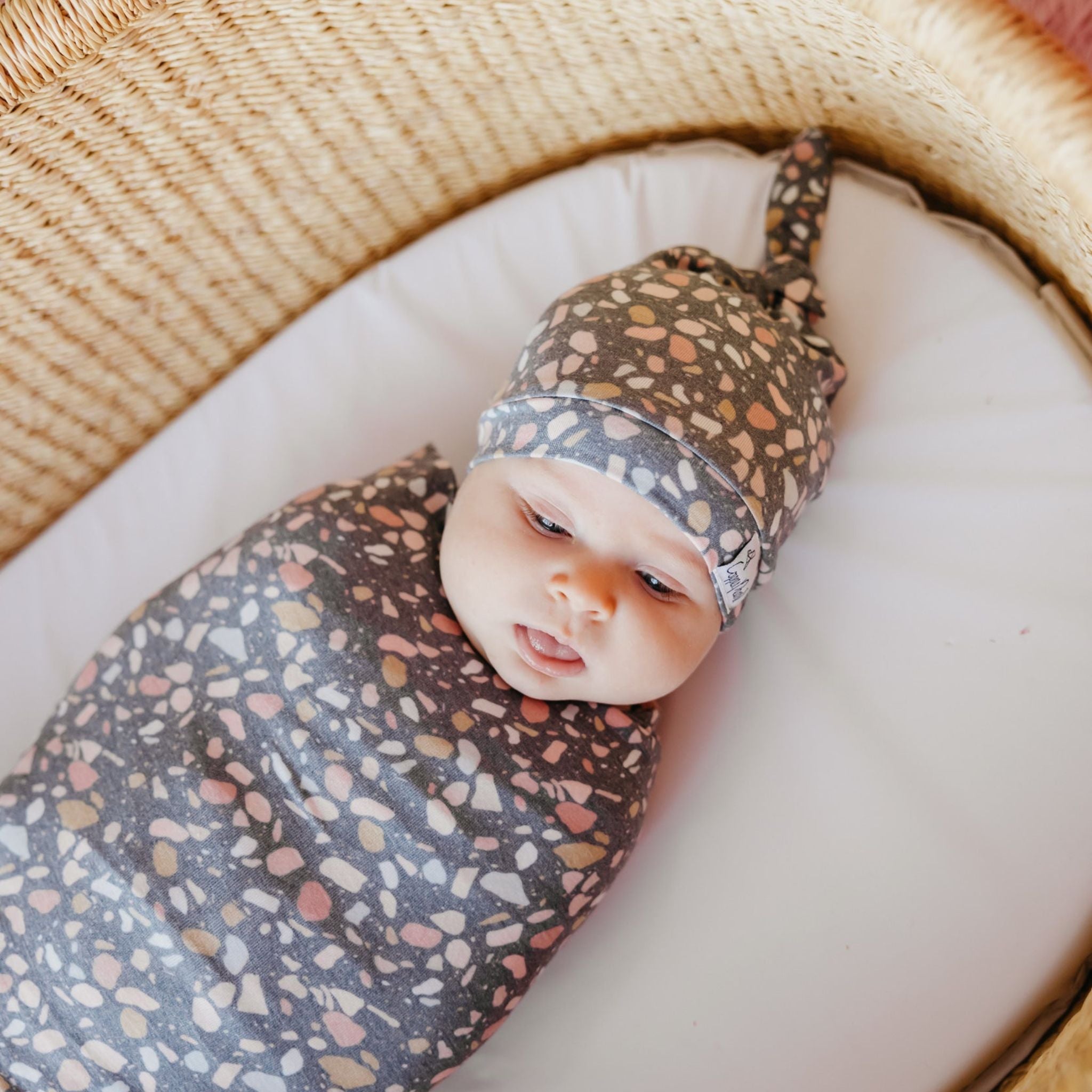 Knit Swaddle Blanket - Gemini