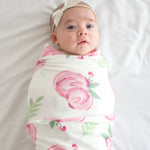 Knit Swaddle Blanket - Grace