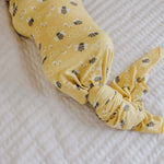 Knit Swaddle Blanket - Honeycomb