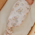 Knit Swaddle Blanket - Hunny