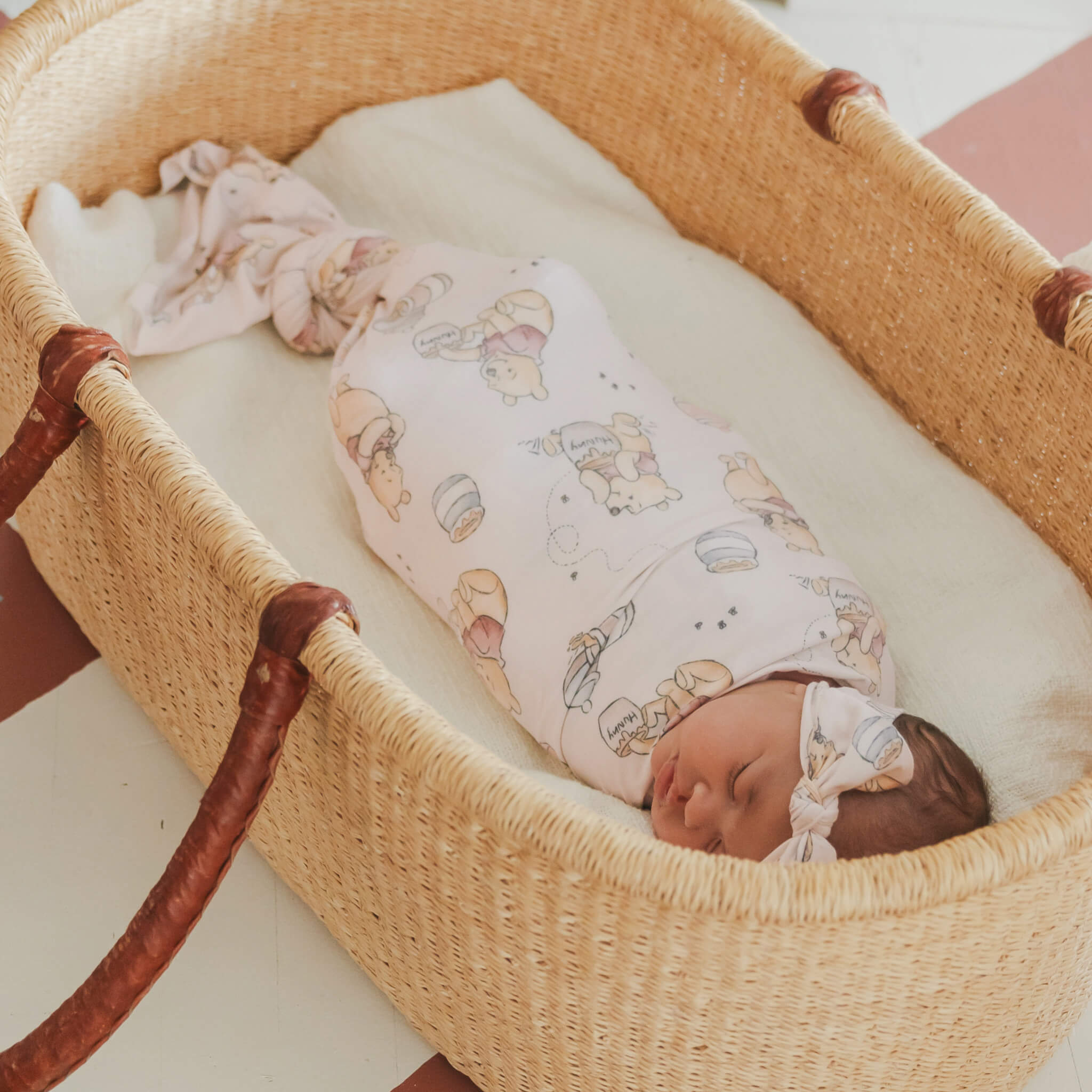 Knit Swaddle Blanket - Hunny