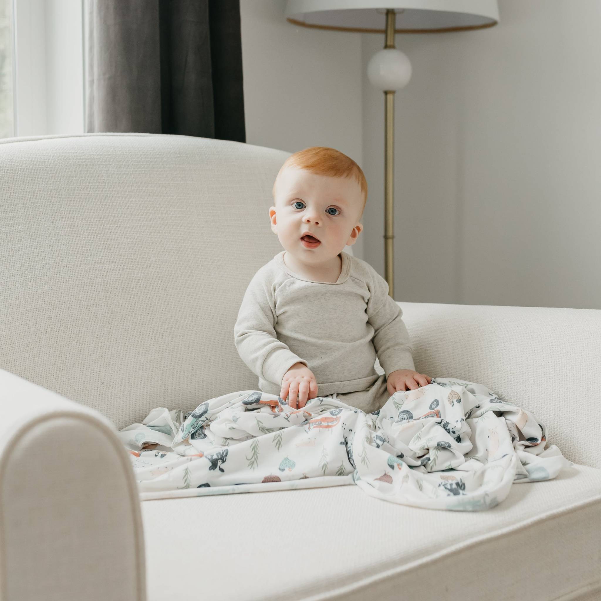 Knit Swaddle Blanket - Jo