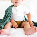 Knit Swaddle Blanket - Journey