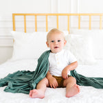 Knit Swaddle Blanket - Journey