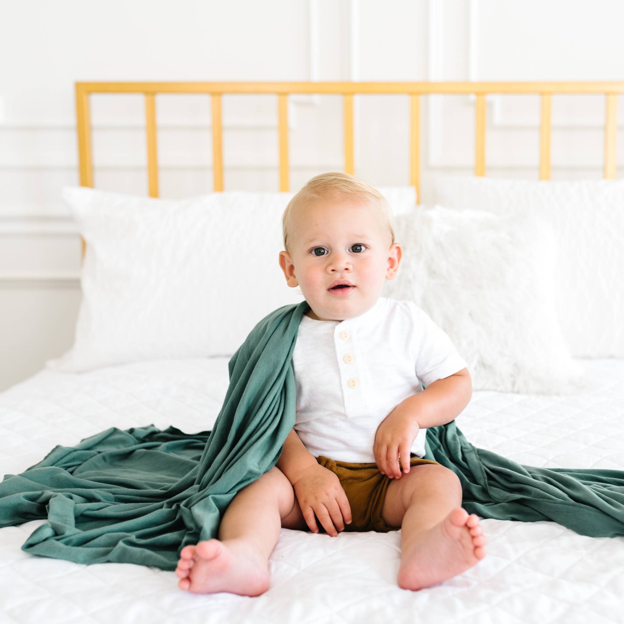 Knit Swaddle Blanket - Journey