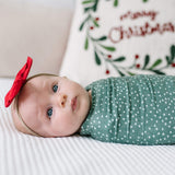 Knit Swaddle Blanket - Juniper