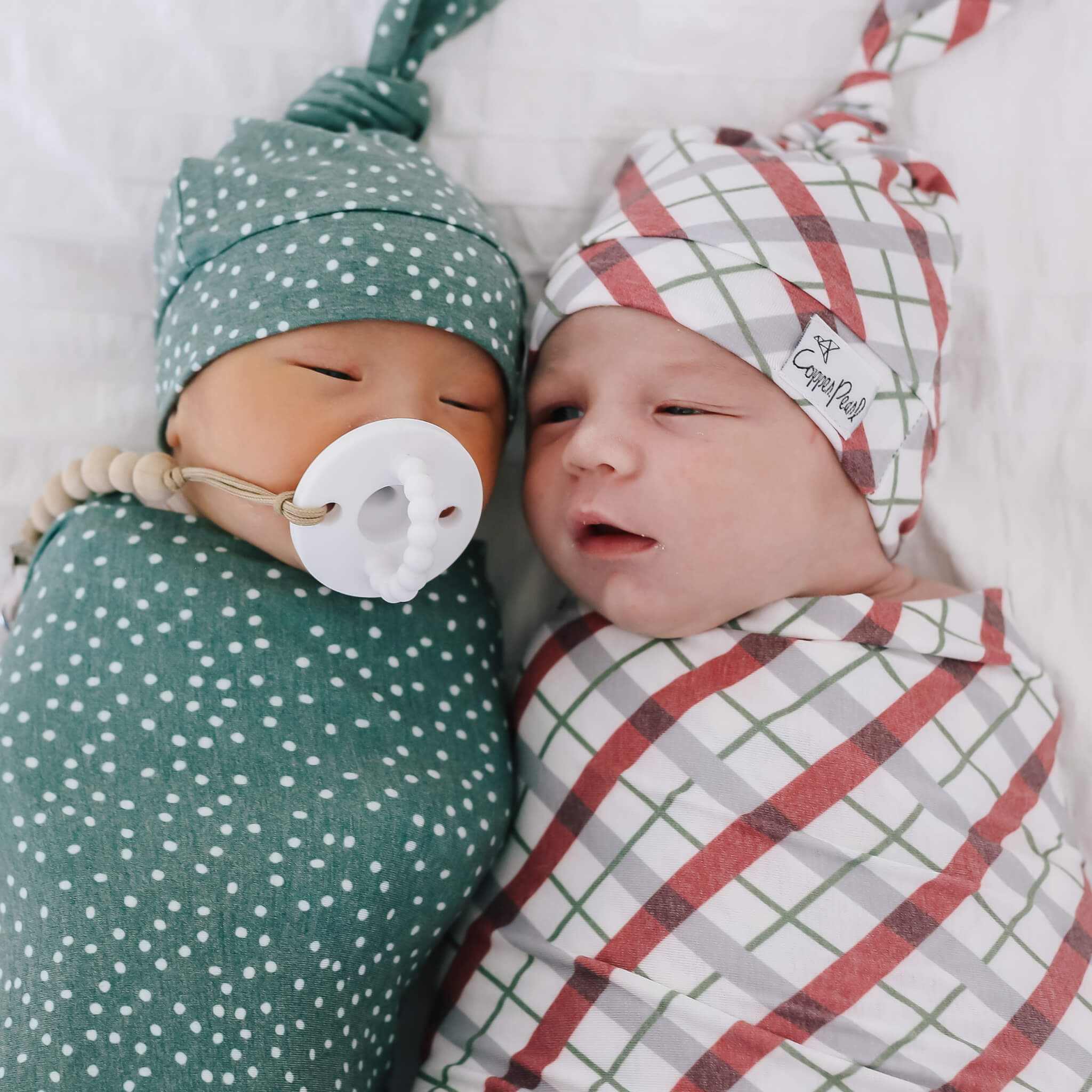 Knit Swaddle Blanket - Juniper