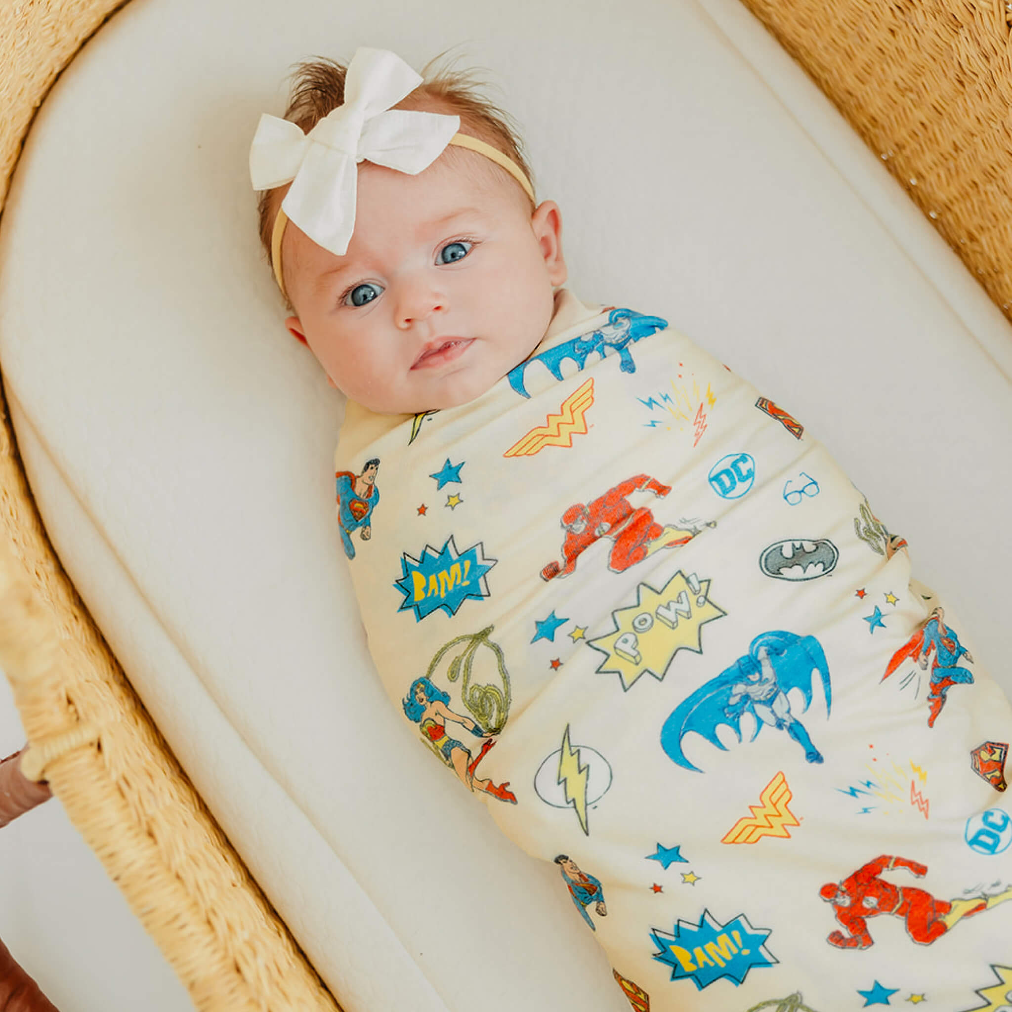 Knit Swaddle Blanket - Justice League™