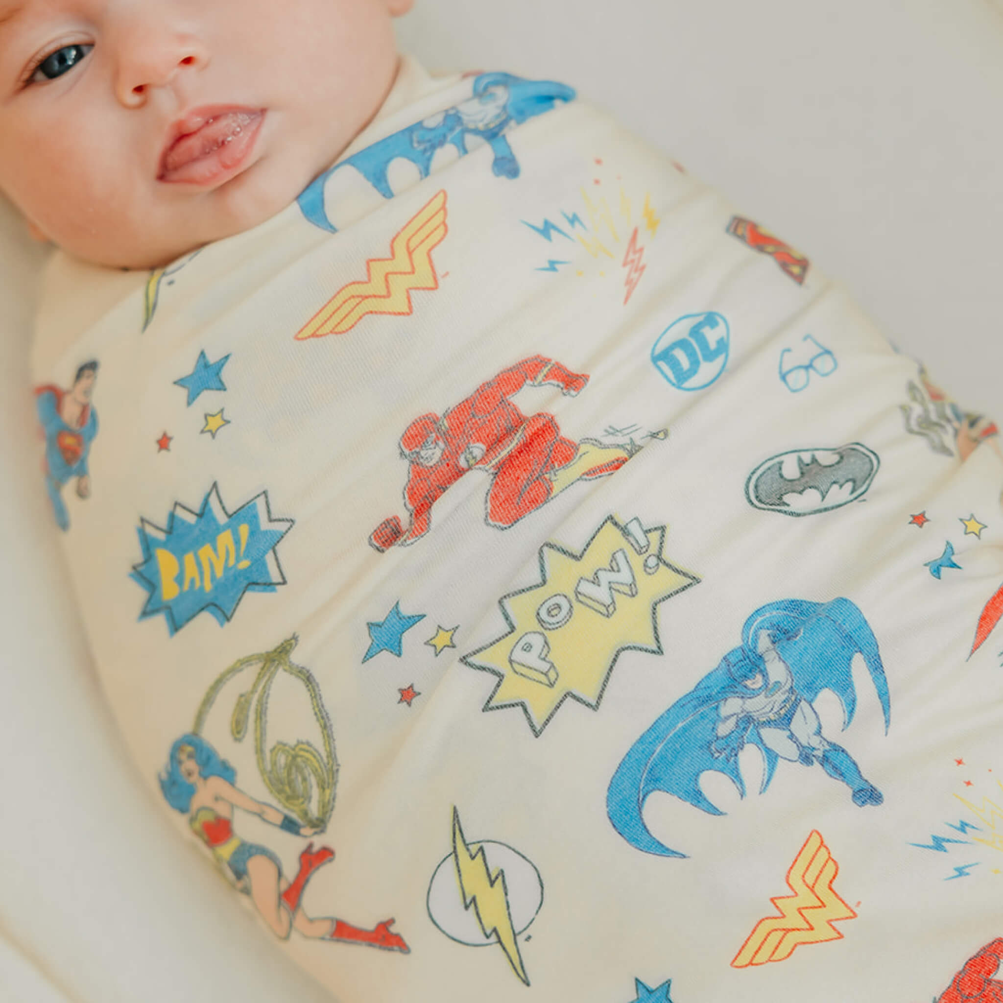 Knit Swaddle Blanket - Justice League™
