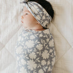Knit Swaddle Blanket - Lacie