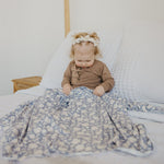 Knit Swaddle Blanket - Lacie