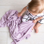 Knit Swaddle Blanket - Lily