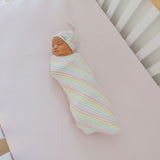 Knit Swaddle Blanket - Lucky