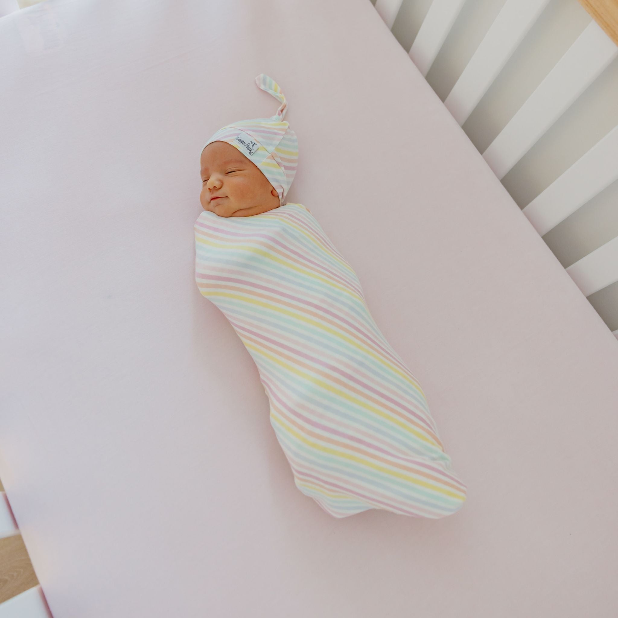 Knit Swaddle Blanket - Lucky