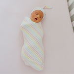 Knit Swaddle Blanket - Lucky