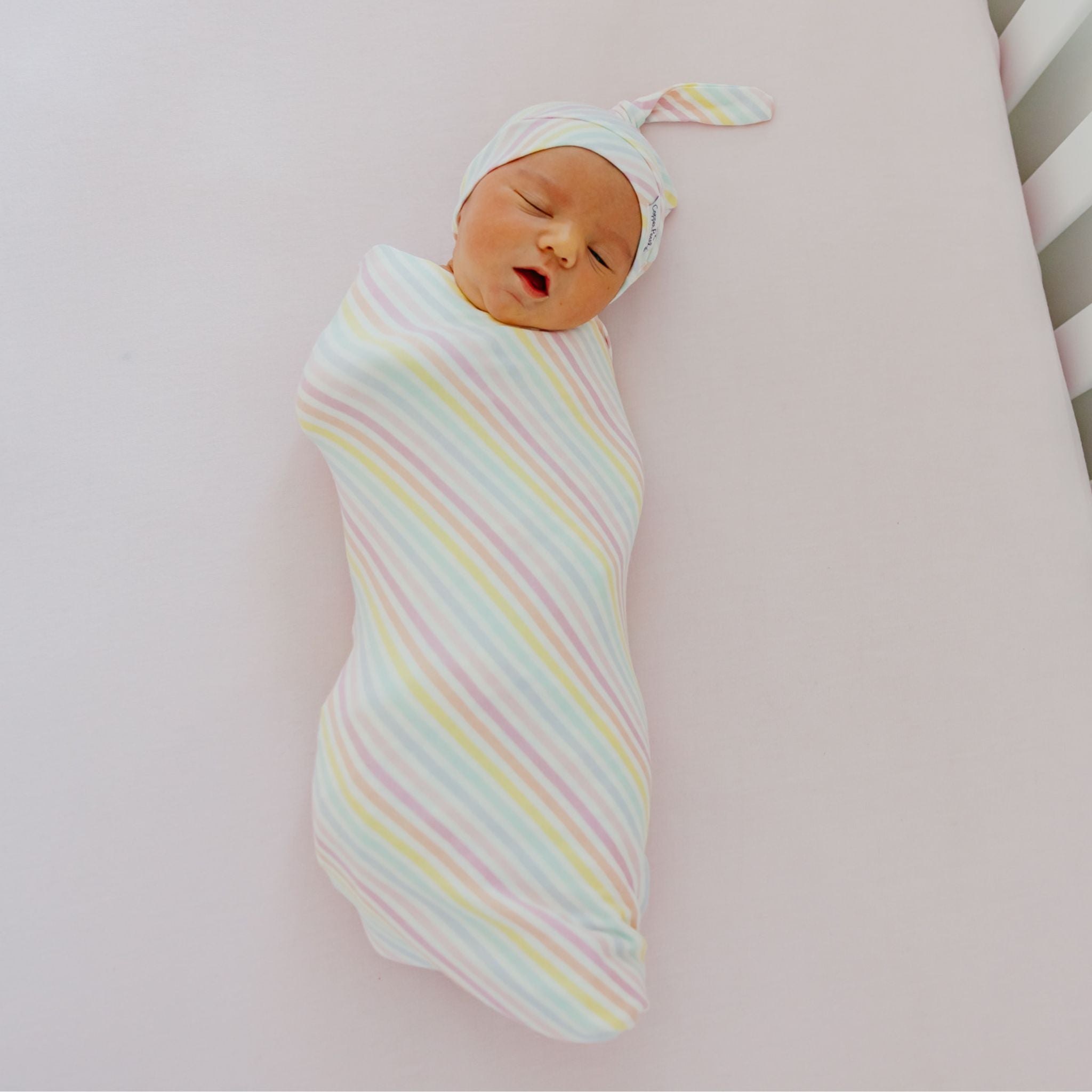 Knit Swaddle Blanket - Lucky