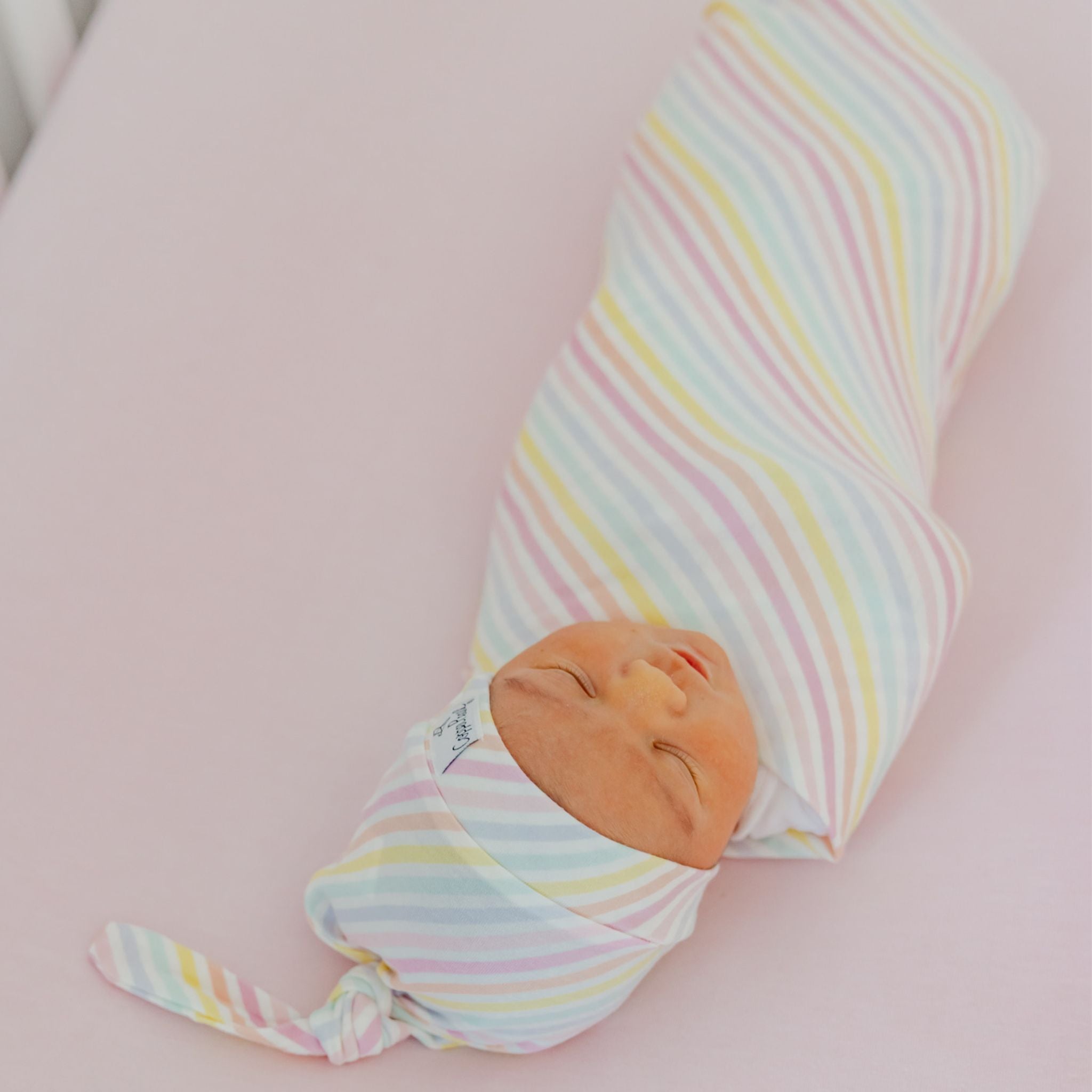 Knit Swaddle Blanket - Lucky