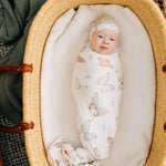 Knit Swaddle Blanket - Luna